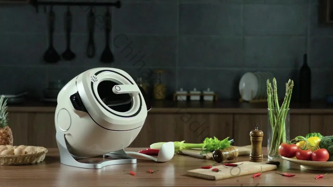 Electric Cooking Machine Fully Automatic Intelligent  Machine Household Cooking Robot Wok Kitchen Special Cooking Machine