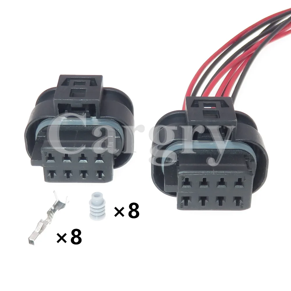 

1 комплект, 8P разъем для реверсивного радара 805 031 541 805-031-541, разъем датчика кислорода в сборе переменного тока для Benz BWM Auto