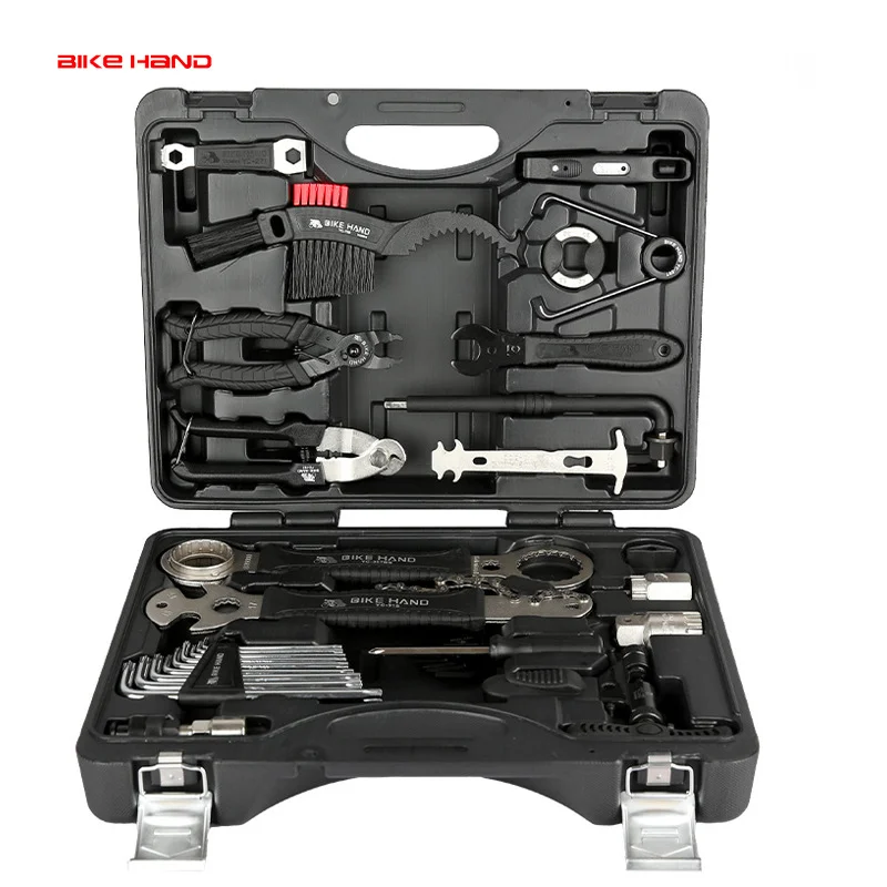 Bike Tools Kit Set Complete with Torque Wrench Storage Case 20 Piece Bike Bicycle Repair Tool Kit Set