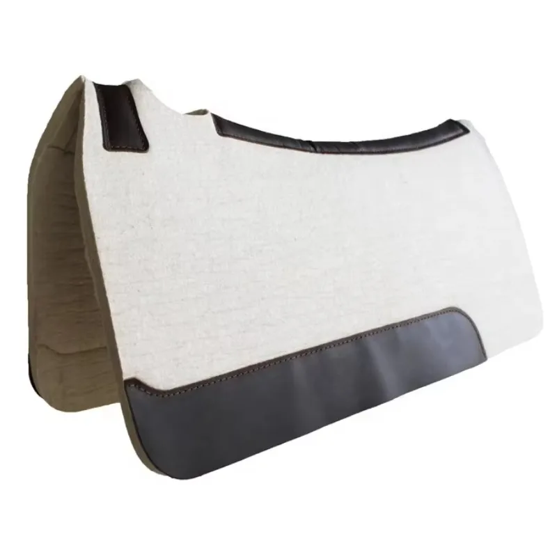 Custom Multi Material Horse Saddle Pad Professional Equestrian Riding Tack