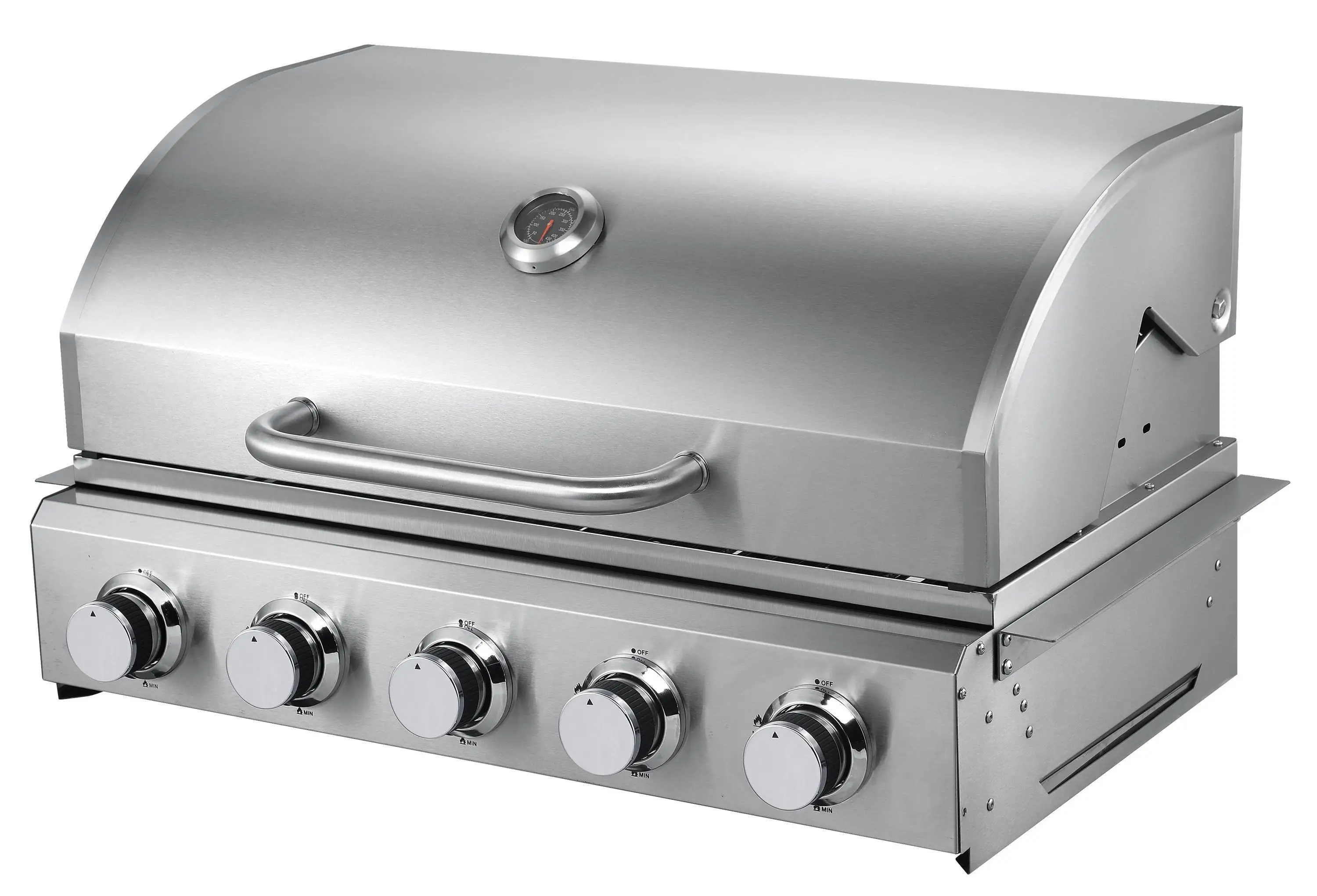 Outdoor 2 3 4 5 Burners Built in Gas BBQ Grill Wholesale Retail Low MOQ Customized Gas Stove Oven Barbecue Grill