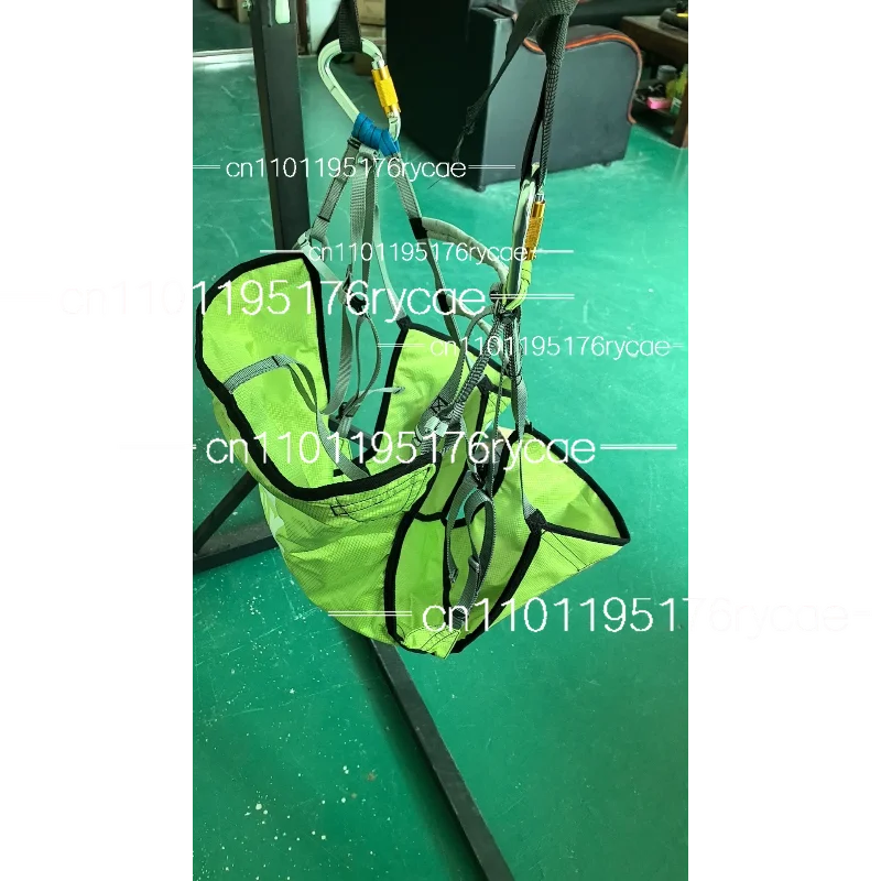split leg type ultra-light reverse flip backpack bikini Paragliding training bag ground fighting parachute skate,