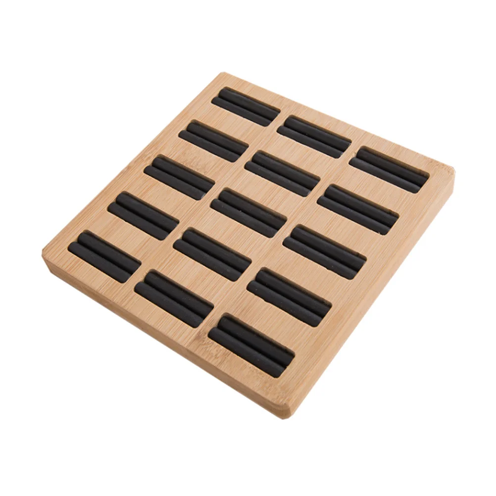 

Solid Wood Ring Display Rack Square Jewelry Tray for Organizing Rings Home Store Mall Display Stand Decorative Showcase Holder