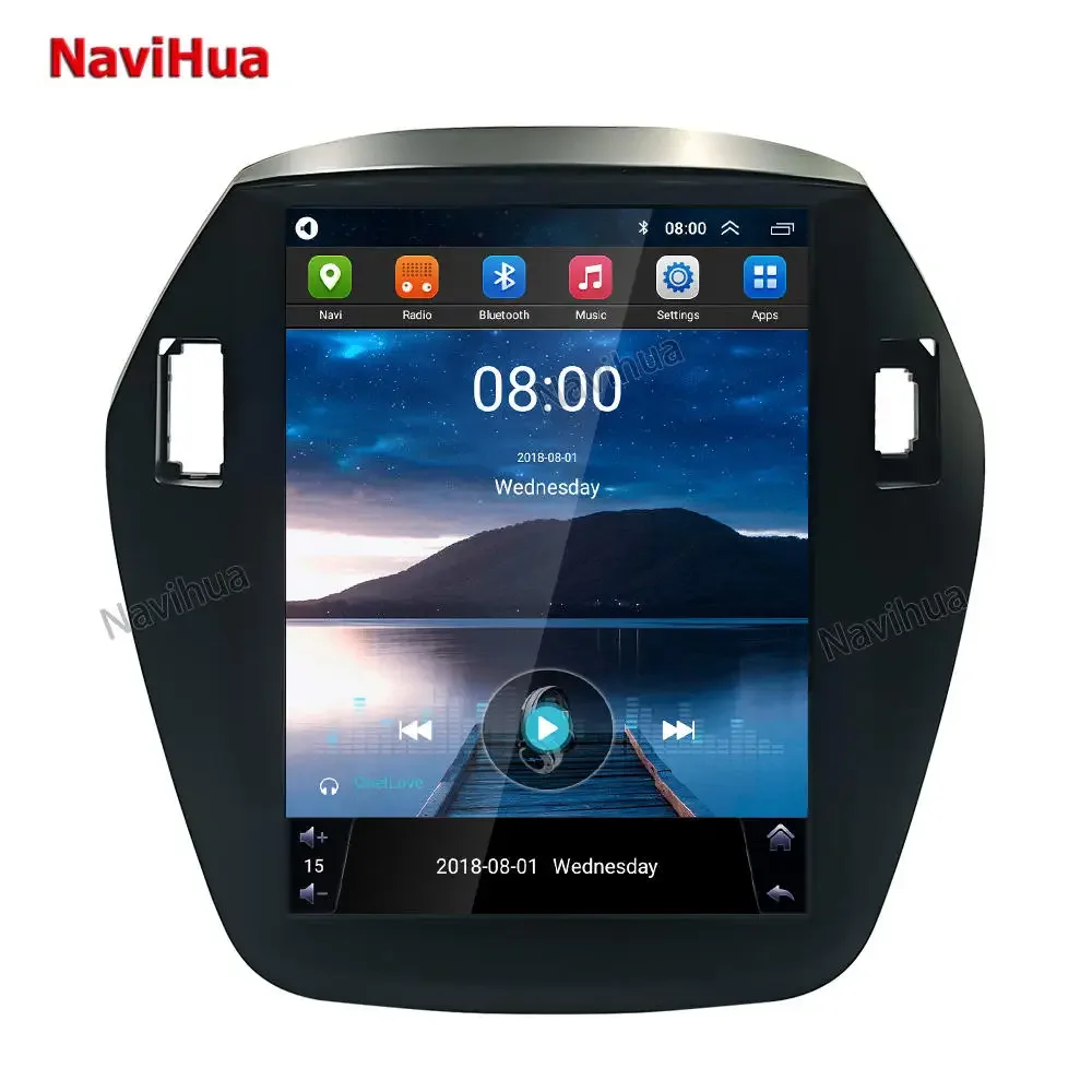 

Navihua Android Car Radio Android Auto Carplay Audio Car DVD Player Navigation GPS for Hyundai IX35 2009-2015 9.7 Inch Radio