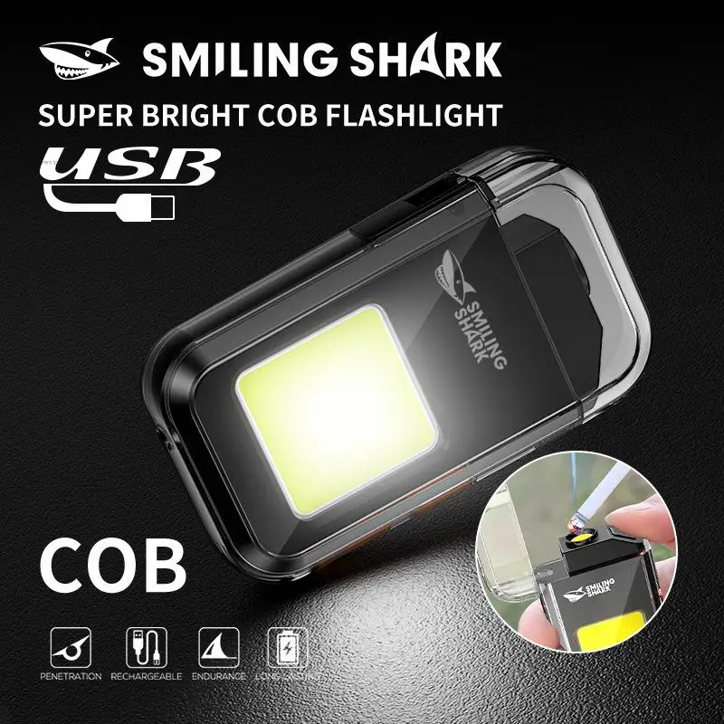 

Thermal Wire With Flashlight Windproof Light Portable Type-c Rechargeable EDC Flashlight For Outdoor Emergency