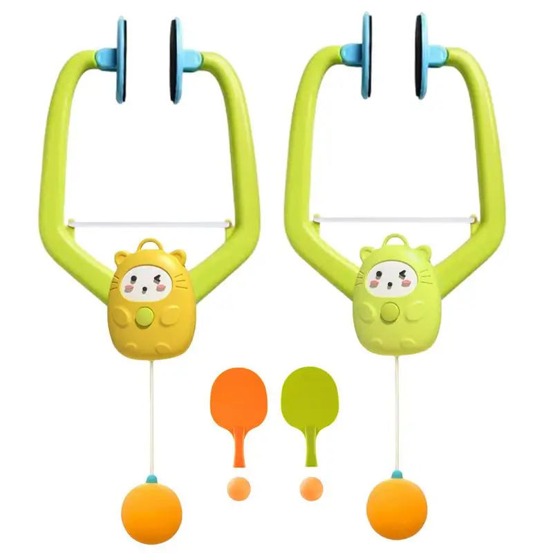 가정 탁구 셀프 트레이닝 세트, 걸이식 탁구 트레이너, 부모와 자녀 상호 작용, 더블 스파링, 실내 스포츠