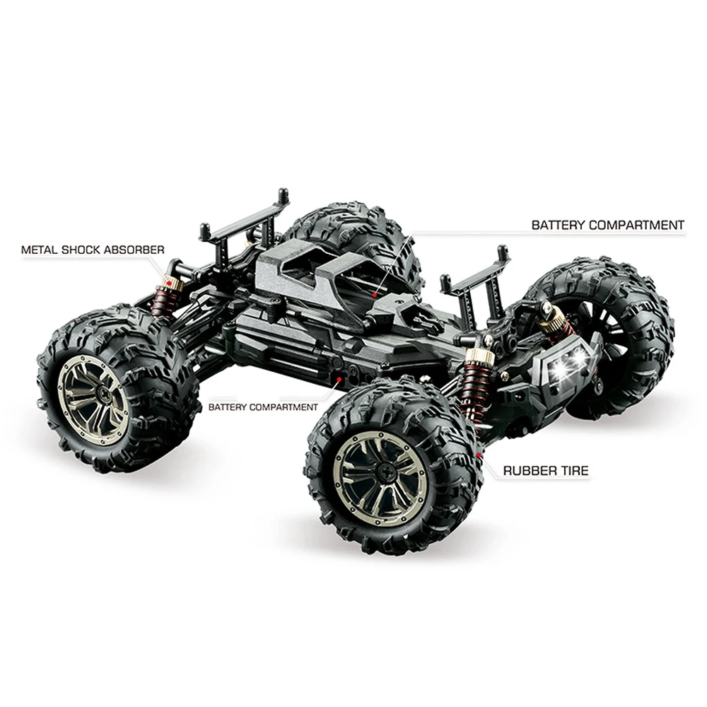 BAAA-parachoques delantero 45-SJ04 para XLH Xinlehong 9145 Hosim 9145 1/20 Monster Truck RC accesorios de repuesto de coche