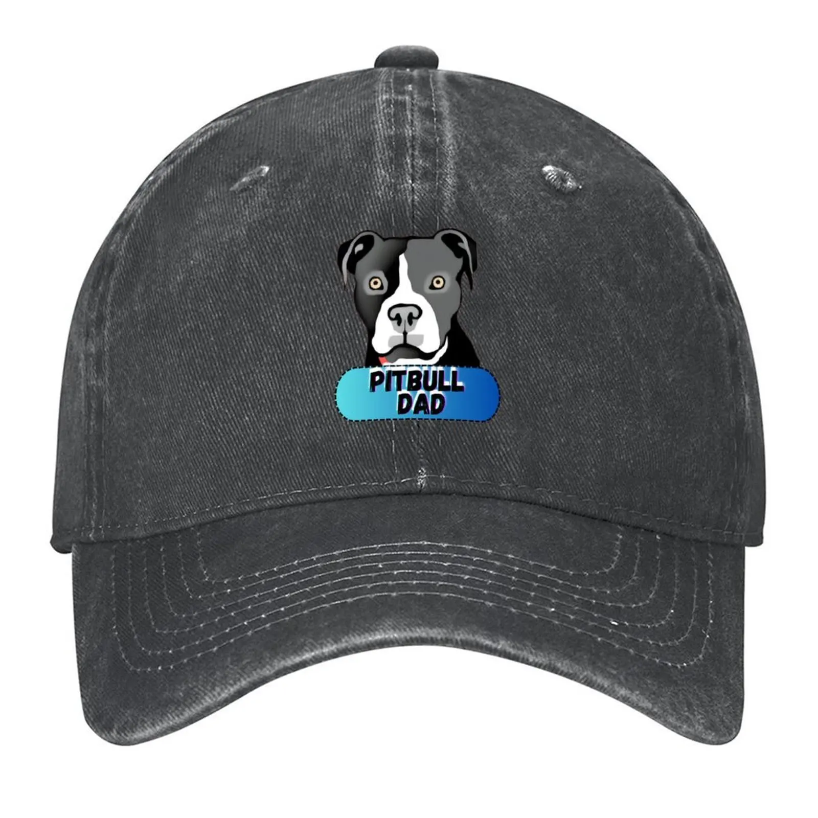 

PITBULL DAD Dog Lover Baseball Cap Brand Man cap Luxury Hat Luxury Cap Bobble Hat Women's 2025 Men's