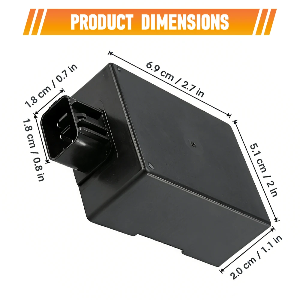 3090232 CDI Ignition Module Replacement For Polaris Sportsman Ranger 400 500 ATP Scrambler 500 Hawkeye 300 Ranger 425 3089238