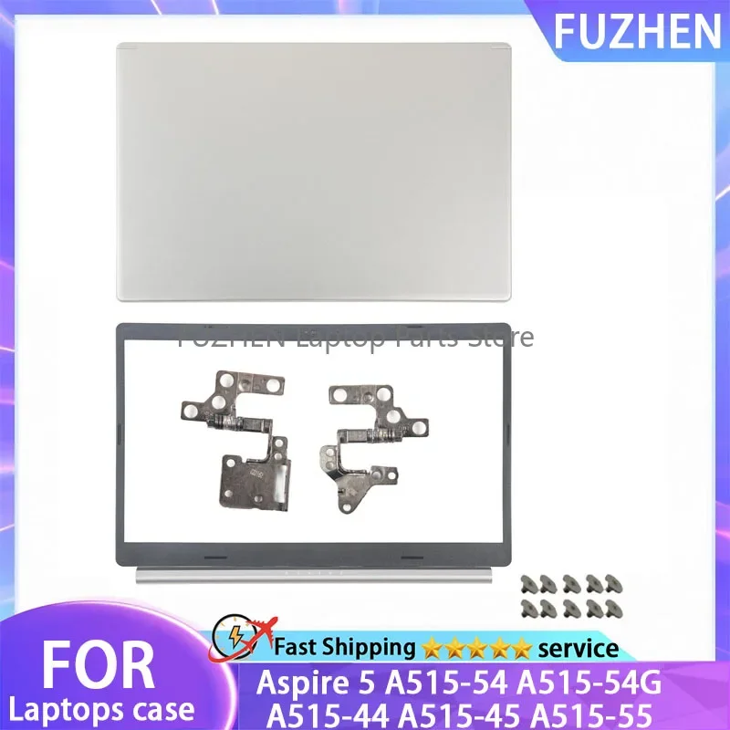 New Laptop Covers For Acer Aspire 5 A515-54G A515-54 A515-44 A515-45 A515-55 A515-55G LCD Back Cover Front Bezel Hinges Top Lid