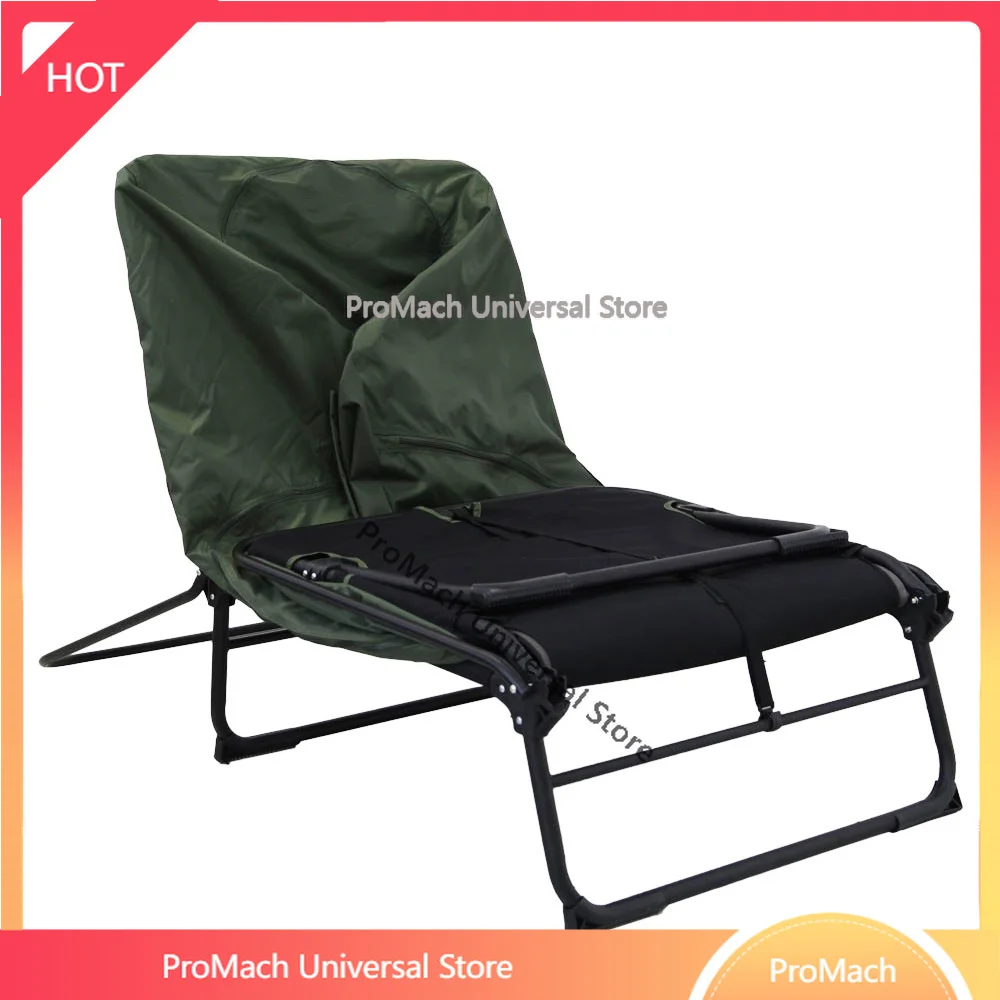 Single 1 Person Sleeping Folding Double Layer Grade Fabric Off Ground Camping Cot Tent
