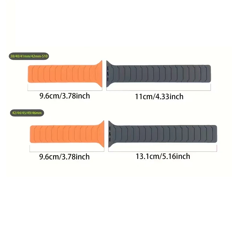 สายแม่เหล็กสำหรับ Apple Watch ขนาด 46 มม. 42 มม. 49 มม. 45 มม. 44 มม. 41 มม. สายซิลิโคนแบบสปอร์ตสำหรับ iWatch Series ultra3 11 10 9 8 7 6 5 SE