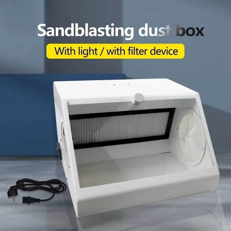 Laboratory equipment clinic dust collector vacuum cleaner box laboratory dust box with LED dust box