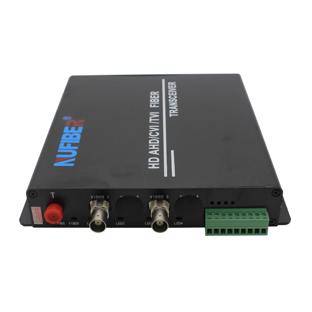 HD/CVI/AHD TVI 720P 960P 1080P 2CH Fiber Optic to BNC Digital Video Converter Fiber Optical Transmitter And Receiver For CCTV