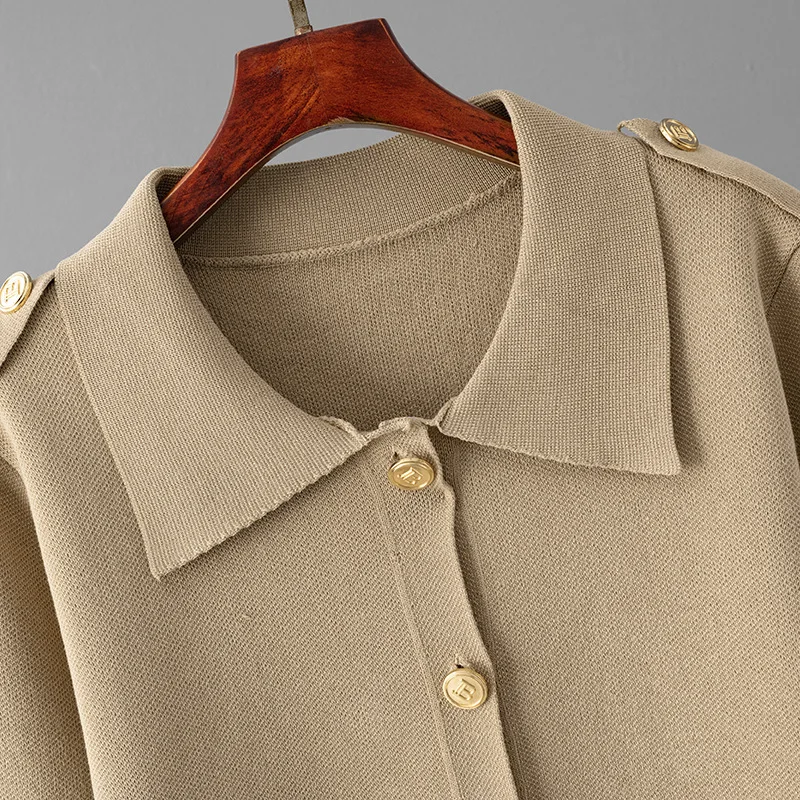 สไตล์เกาหลีฤดูใบไม้ผลิใหม่ผู้หญิงถักเสื้อกางเกงขากว้าง 2 ชิ้นชุดแฟชั่นเสื้อสเวตเตอร์ถักชุดเดินทางสบายๆ