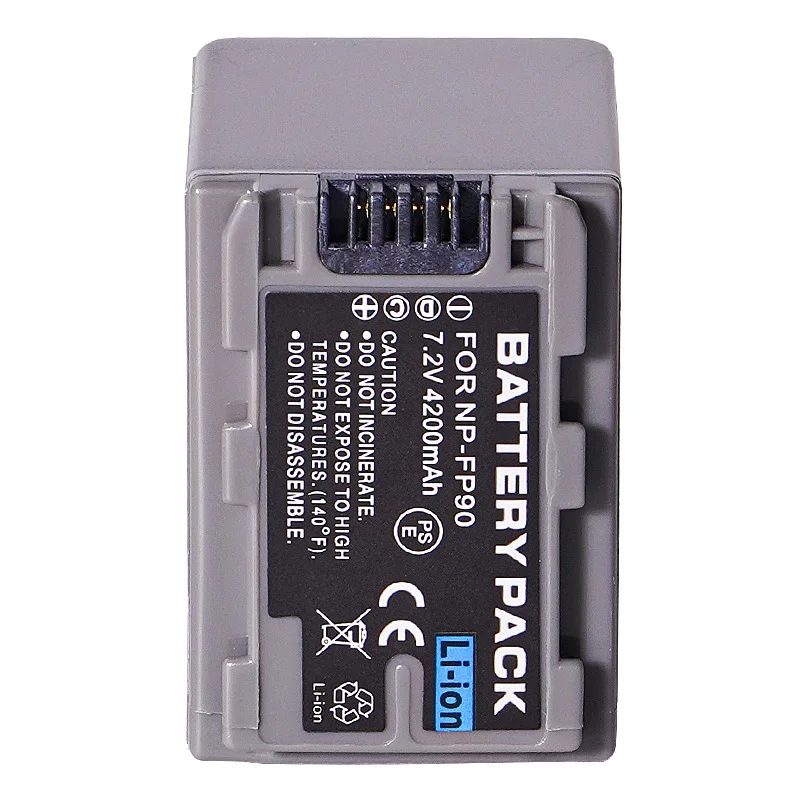 For Sony NP-FP90 Battery DVR-DVD 103 105 202E 203 205 305 403 404E