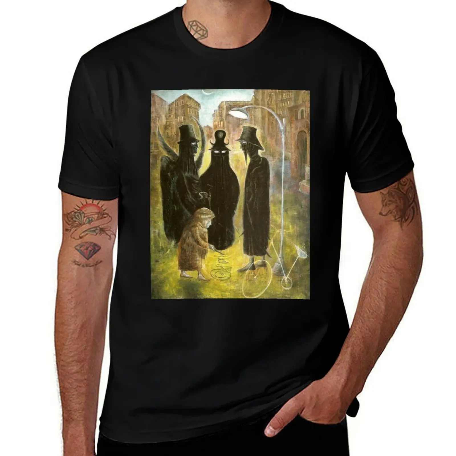 

for Carrington shirts Artwork Leonora Carrington T-Shirt quality t man slim shirts by high cotton Leonora fit t