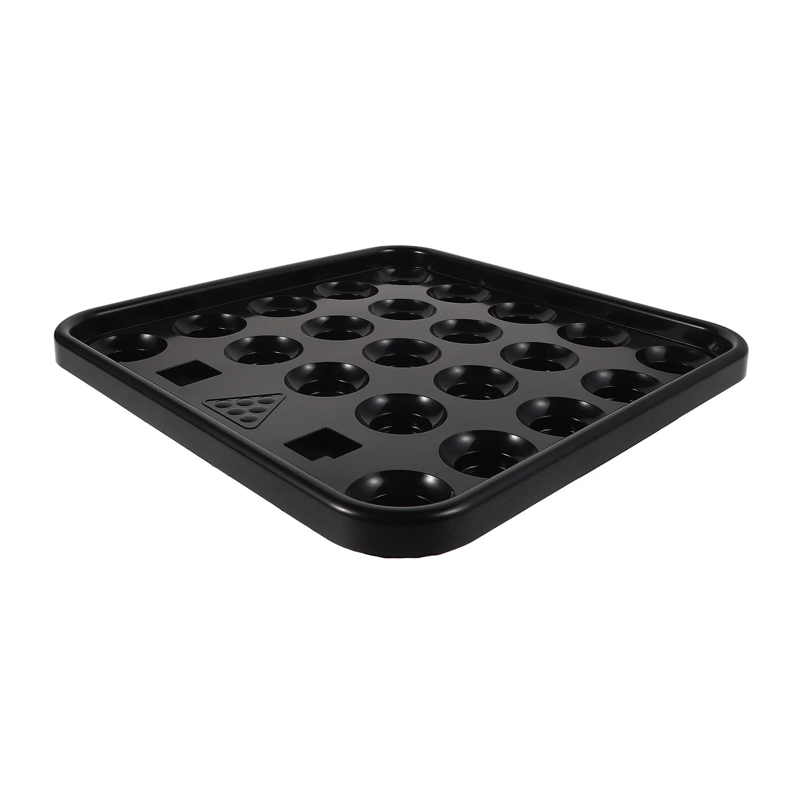 

Plastic Pool Ball Tray Snooker Ball Storage Display Holder Lightweight Portable Organizer Billiard Accessories