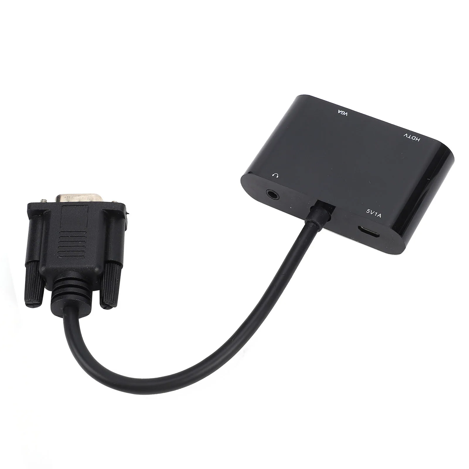 VGA To HD Multimedia Interface Output VGA Input Converter VGA To HD Multimedia Interface VGA Adapter With 3.5mm Input Cable