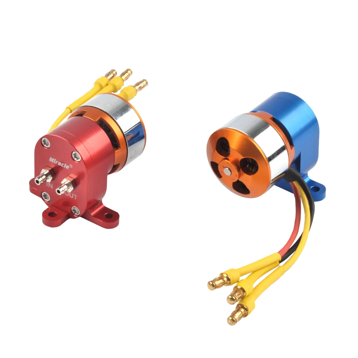 Smoke Pump With Brushless Motor ESC For Gas Engine RC Airplane Red/Blue Miracle