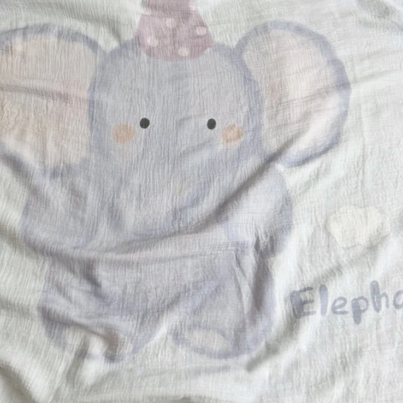 بطانية موسلين للأطفال الصيف طفل الفتيان الفتيات بطانية للسرير القطن لينة التبريد رمي بطانية للأريكة أريكة سرير لحاف