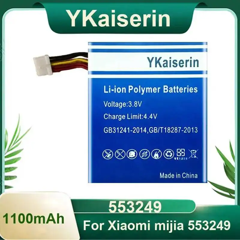 Safe And Reliable 1100Mah Hardwearing Print Photo Printer Battery For Xiaomi Mijia 553249
