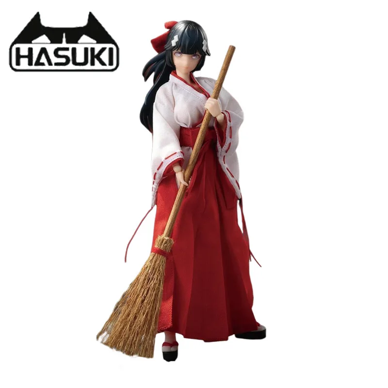 In Stock Genuine Original HASUKI Demon-haunted Witch Chinese Toon 16CM Action Anime Figure Collectible Model Dolls Ornament Toy