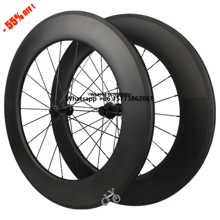 

Chinese Carbon Wheel 88mm Bike Wheels Clincher 25mm Width Rim Brake/v Brake Carbon Wheelset