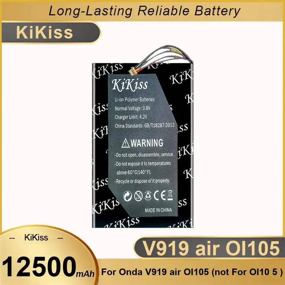 

Долговечный легкий аккумулятор для ноутбука 12500 мАч для Onda V919 Air OI105, не подходит для OI10 5