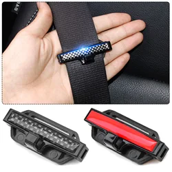 2pcs Car Safety Belt Clips Seat Belt Buckle Car Styling Safety Stopper Belt Clips Adjusting Clip for Audi BMW Toyota Honda VW