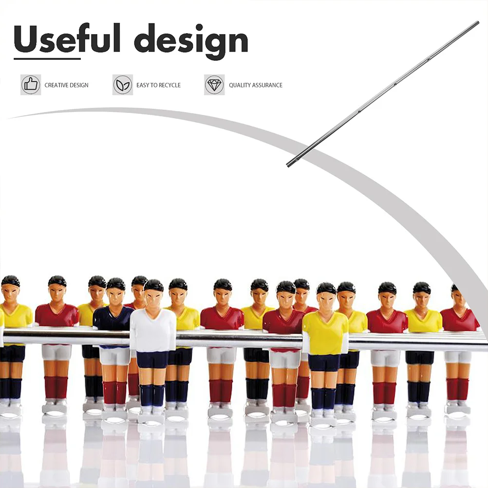 

3Pcs Table Soccer Rod Desk Football Handle Pole Foosball Machine Steel Pipe Sports Equipment Entertainment Soccer Tables
