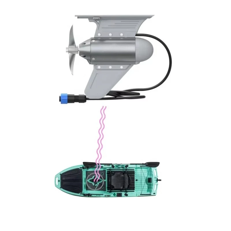 2025  New 450W Safe Kayak Electric Thruster  Electric  Motor Boat Engine