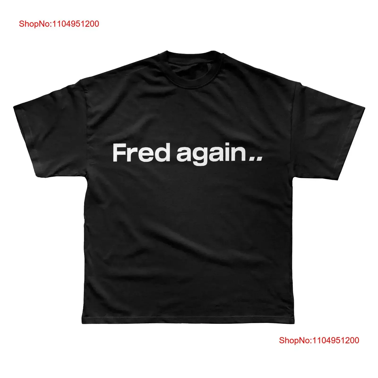 

Футболка премиум-класса с логотипом Fred Again, винтажная стираная модная дышащая эластичная дизайнерская одежда для дома