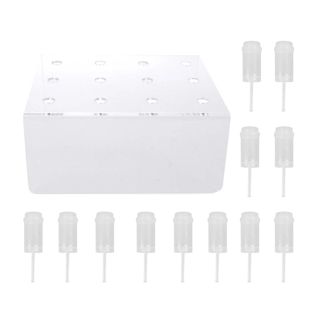 Plastic Cake Push Tube Rack Container Storage Display Stand Bracket Dessert Snacks Fruit Ice Cream Layer Cream Cake