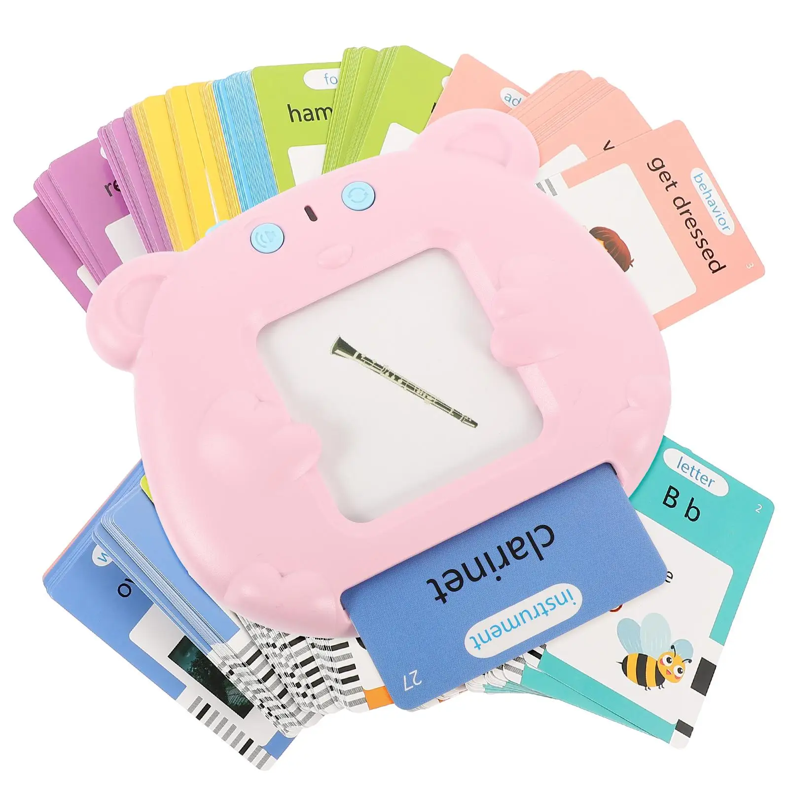 

Early Education Machine Funny Kids Plaything Paperboard Speech Toy Household Learning Children Portable