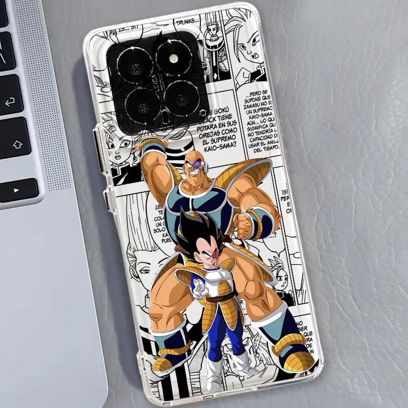 

Dragon Ball Art For Xiaomi 17 15 14 13 12 12S 12X 12T 11 11T Pro max Lite ultra TPU Transparent Phone Case