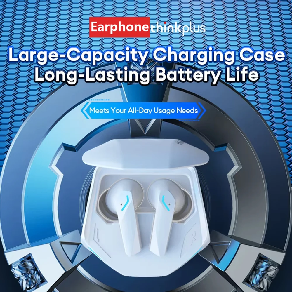 2026 For Lenovo Pro Wireless Bluetooth 5.3 Earphones Gaming Low Latency Dual Mode Music Earbuds Sports In-Ear Headset With Mic image 5