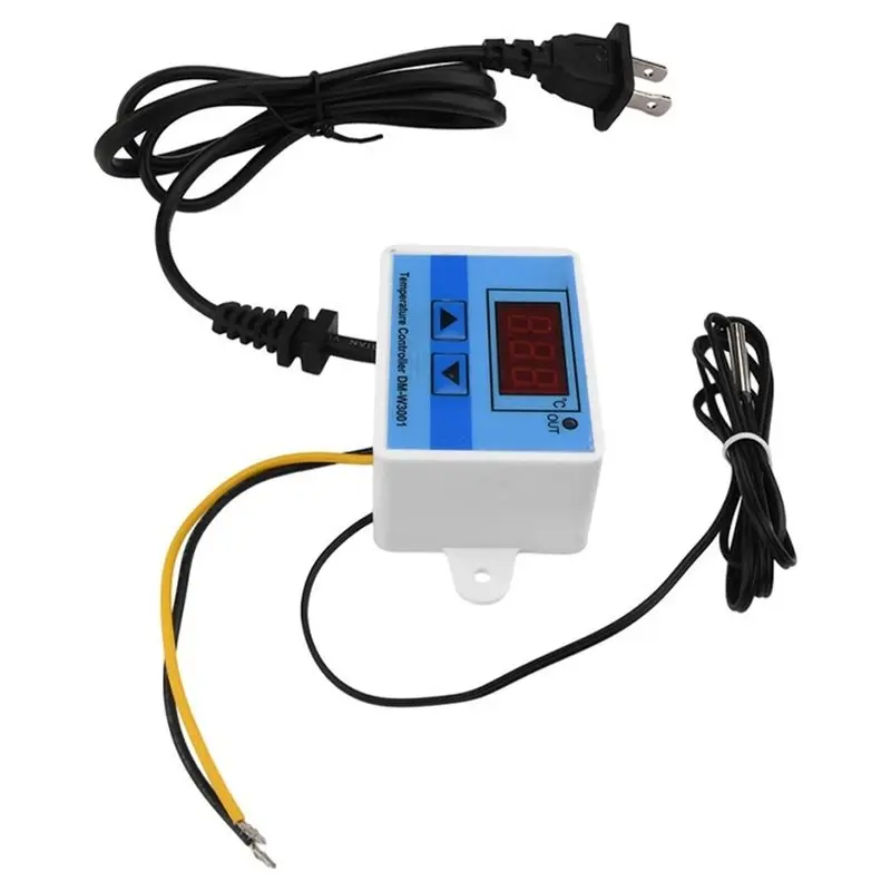 [B17B!】 Thermostat Control Switch Temperature Sensor Meter Thermoregulator Sensor Meter With Pro US Plug