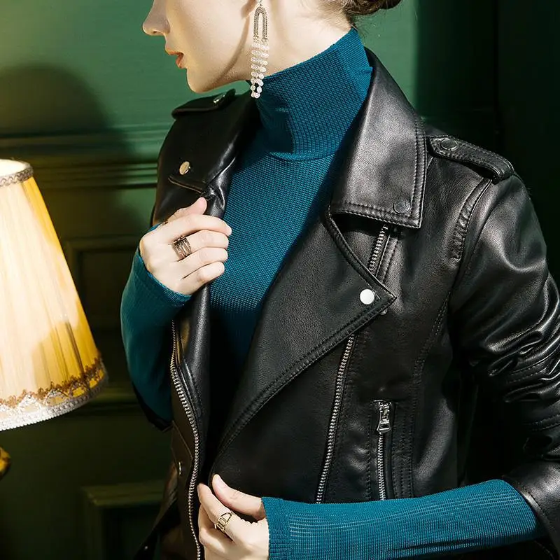 Boweylun New High Neck Lace Mesh Bottoming Shirt Female Padded Warm Slim Spring and Autumn Inner Long-sleeved Solid Color Blouse