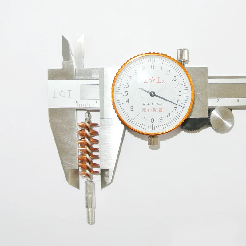 Green World 3 Stück/Lot.22cal-45cal Moppbürste, Wattestäbchen, Bronzebürste, Pistolenreinigungsbürste – Detail 8
