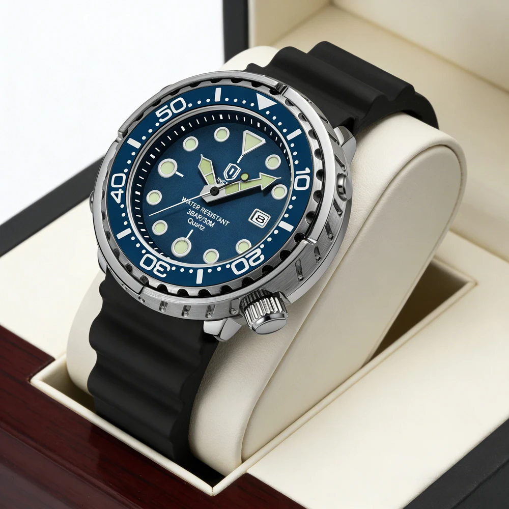 

QINGXIYA Top Brand Fashion Men Watch 3ATM Waterproof Luminous Date Clock Sport Watches Mens Quartz Wristwatch Relogio Masculino
