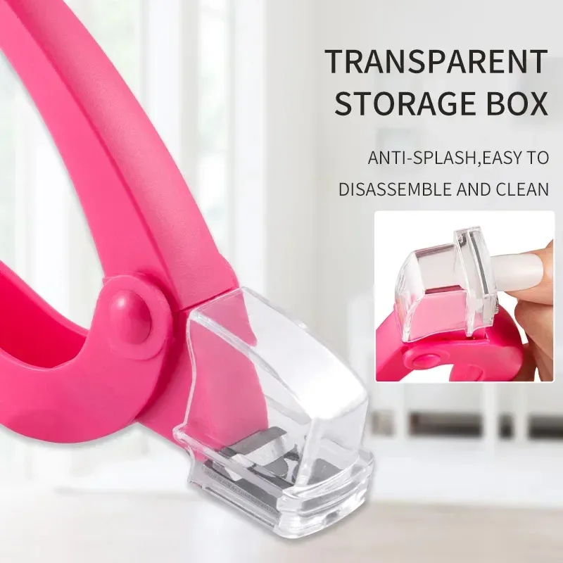 アクリルネイルクリッパー調節可能なステンレス鋼カッタートリマーネイルアートビューティーサロンツールマニキュアプロジェクト用