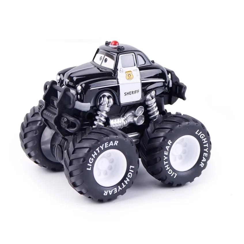 Cars1 ديزني بيكسار سيارات البرق ماكوين حجم كبير ماتر شريف جاكسون القوة بالقصور الذاتي دييكاست سيارات لعب الطفل هدية الكريسماس #2