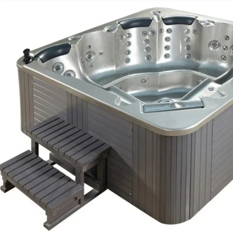 Aluminum alloy high quality non-slip spa step by step hot tub by