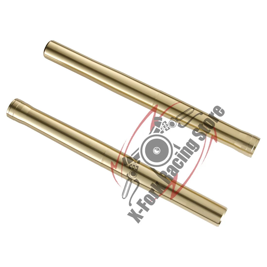 Gold/Black Front Outer Fork Tubes Bars For BMW R1200GS K50 2013-2017 R1250GS K50 2018-2025 R1250GS Adventure K51 2018-2025 565mm