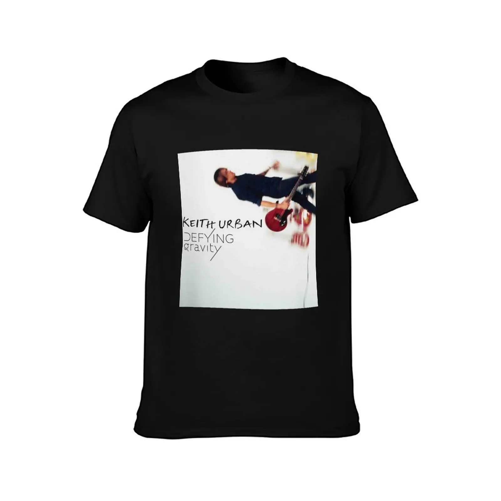 Keith Urban Defying gravity T-Shirt Work Wear Simple Tee Shirt T-Shirt