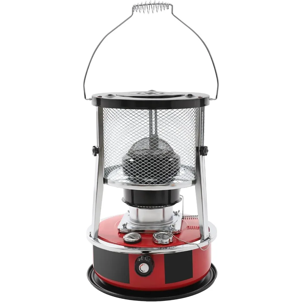 

Kerosene Heater – Portable Indoor & Outdoor Heater with 8000 BTU Output,1.37 Fuel Capacity for 18-Hour Heating,Adjustable Height