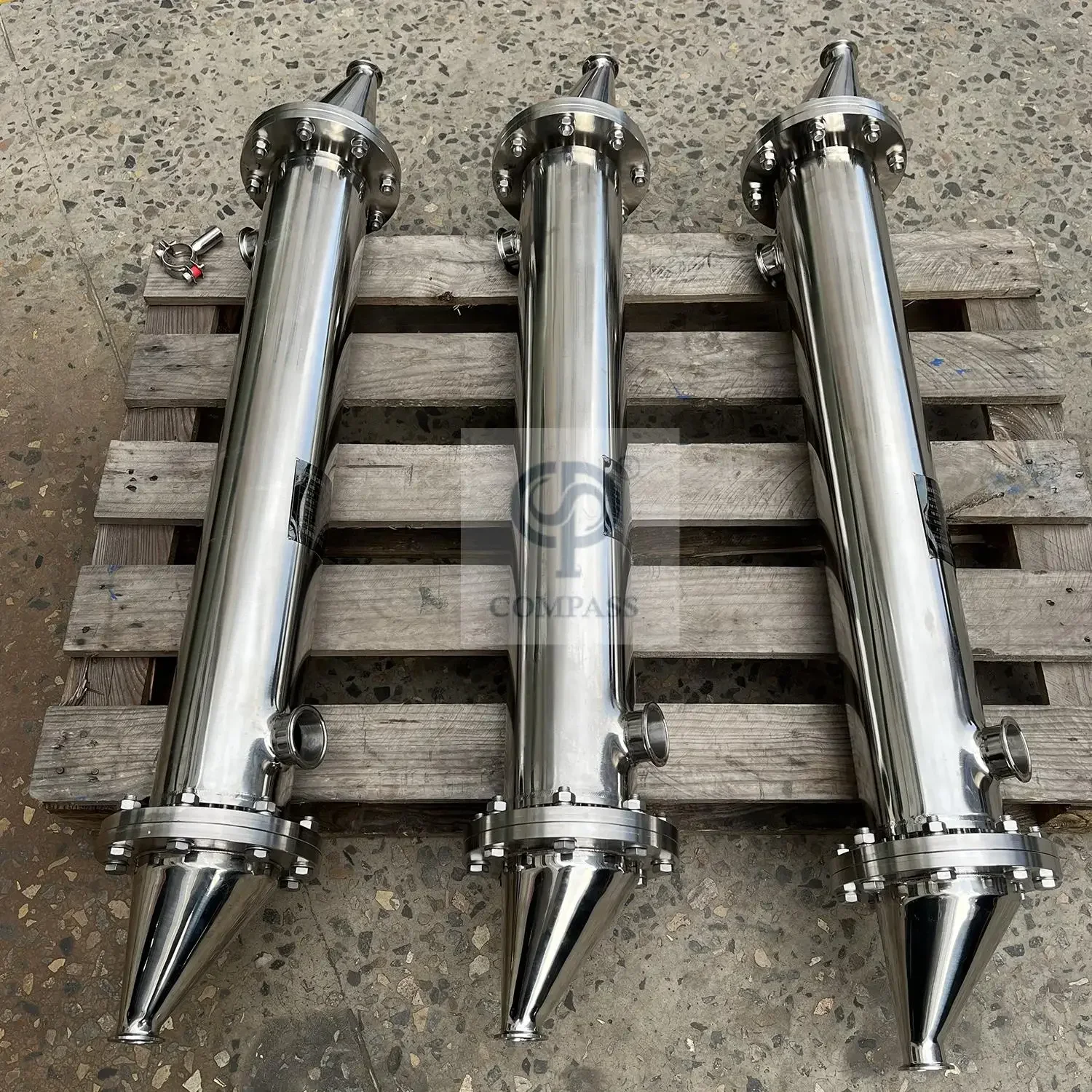 

2025 SS316L Stainless Steel Sanitary Double Tube Plate Heat Exchanger
