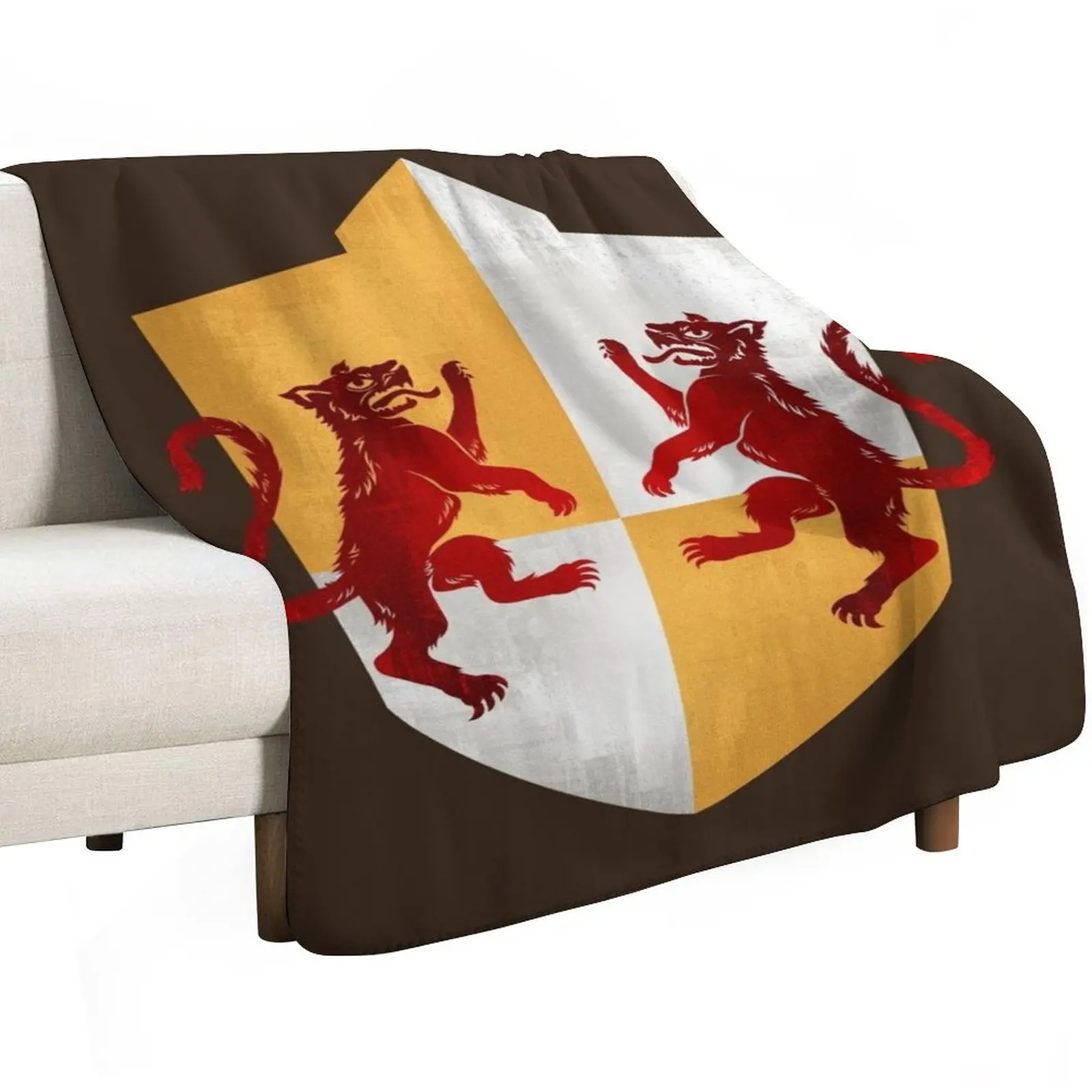 Dragon Age Ferelden Heraldry Throw Blanket Luxury St sofa bed Cute Plaid Soft Decorative Sofa decorative Blankets