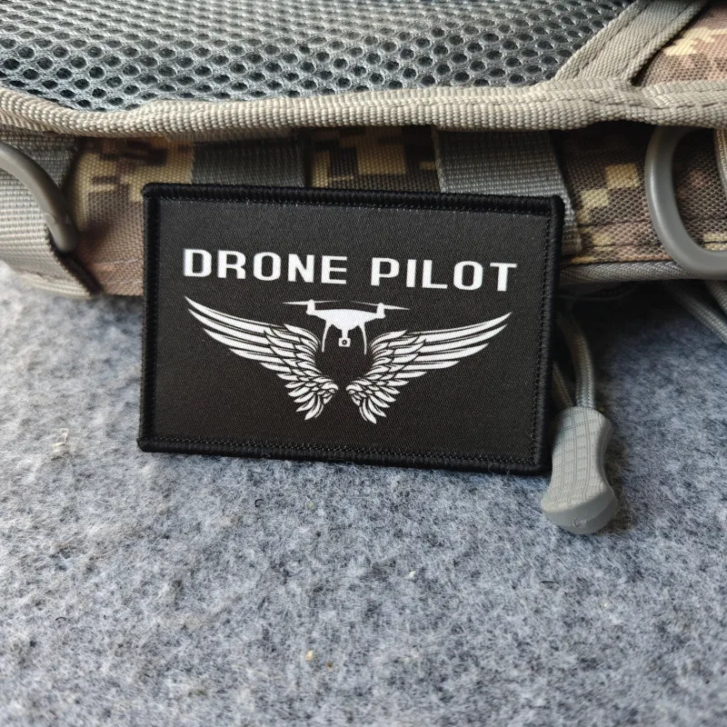 2026 New Patches,drone Morale Badges, For Clothing, Hats, Backpacks, etc., Hook and Loop
